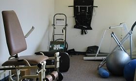 A room of a equipment for physical therapy